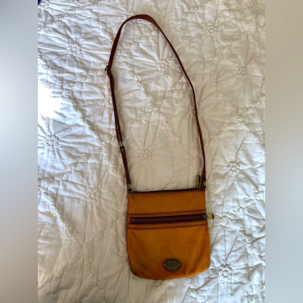 Fossil Crossbody Leather Purse